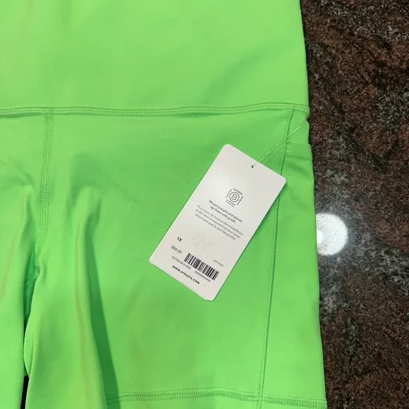 NWT Athleta salutation stash pocket II 5” shorts size 1x - Picture 5 of 9